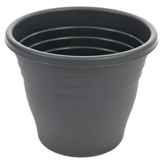 B&M Ascot Round Planter 30cm - Black