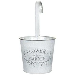 B&M Fence Hook Flowers & Garden Plant Pot