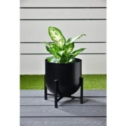 B&M New York Planter Large - Black