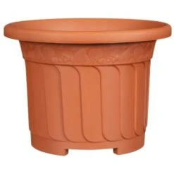 B&M Terracotta Round Planter 45cm