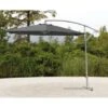Deluxe Hanging Parasol 3m - Grey