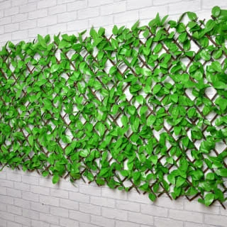Bloom Solar Powered Expanding Artificial Leaf Trellis 200 X 100cm - Image 3