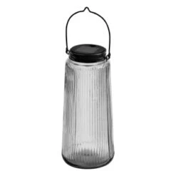 Solar Powered Tinted Glass Lantern